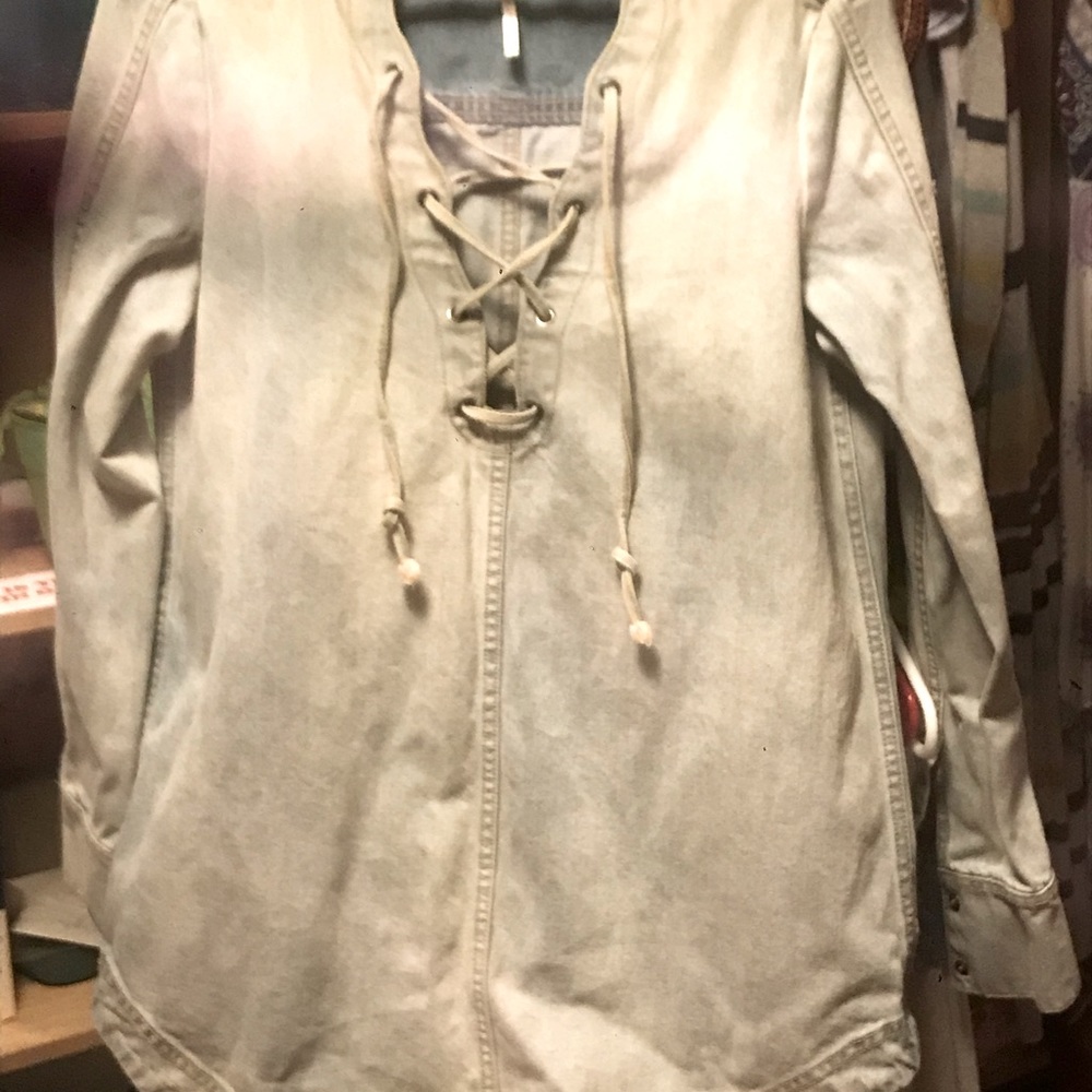 Cute blue jean tunic from fp